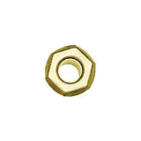 5.1mm Brass, Eyelet, Solid Brass - 12 pk