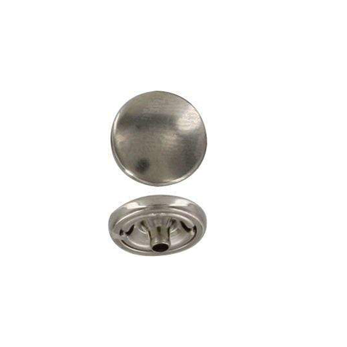 Line 4 1/2" Nickel, Cap, Solid Brass