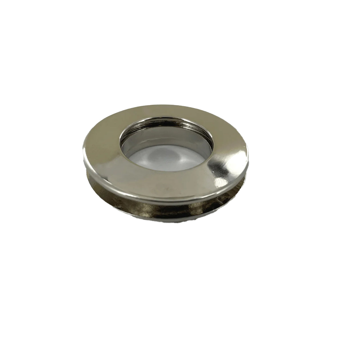 7/8" Nickel, Screw Together Eyelet, Zinc Alloy