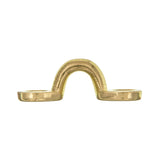1 1/2" Brass, Coachman Loop, Zinc Alloy