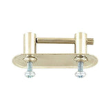 1 1/4" Nickel, Handle Loop, Screw in Bottom, Steel