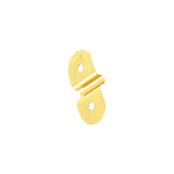 1/4" Brass, D-Ring Mounting Bracket, Steel