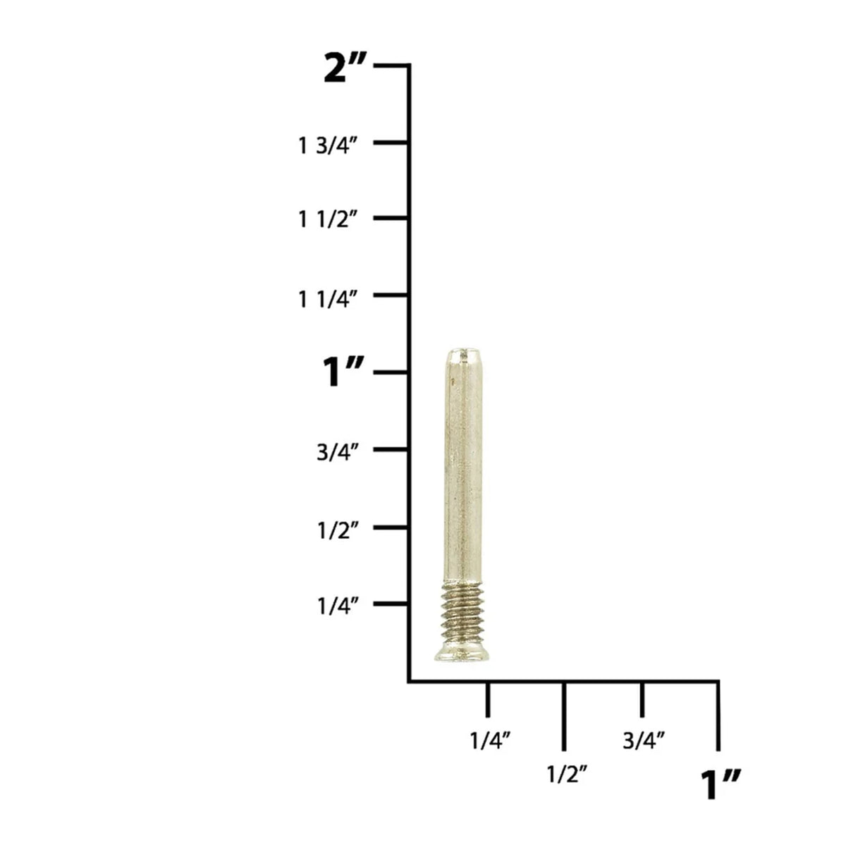 1" Nickel, Handle Loop Extra Pin for P-2079, Zinc Alloy