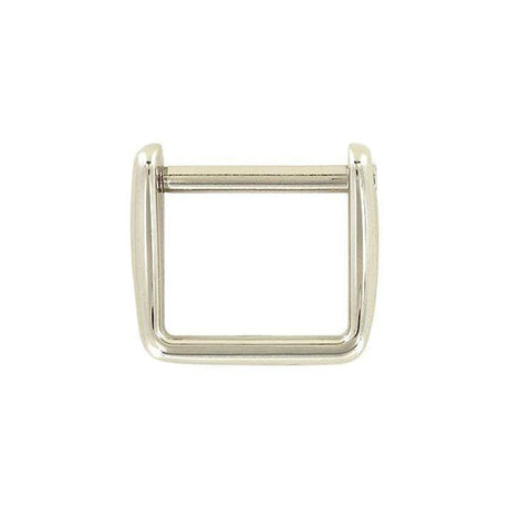 1" Shiny Nickel, Handle Loop with Screw-In Pin, Zinc Alloy
