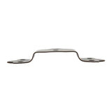 1 1/4" Antique Brass, Round Edge Trunk Handle Loop Holder No Nail, Steel