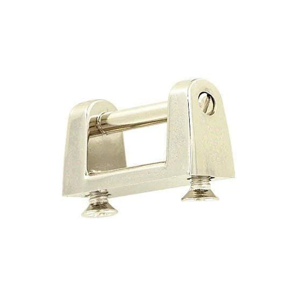 3/4" Shiny Nickel, Handle Loop, Screw in Bottom, Zinc Alloy