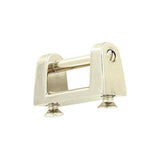 3/4" Shiny Nickel, Handle Loop, Screw in Bottom, Zinc Alloy