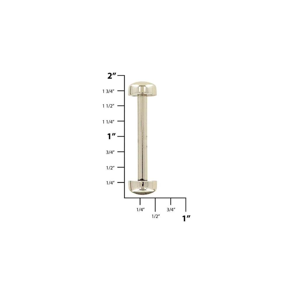35mm Threaded Bar Nickel