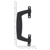 4 3/4" Black, Handle With Black Loops, Plastic