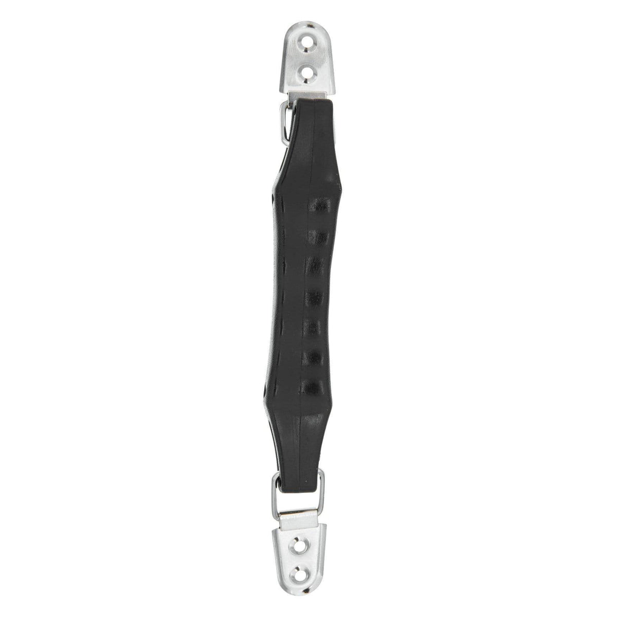 5 3/4" Black, Handle with Nickel Hardware, Vinyl
