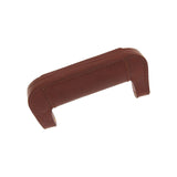 5" Tan, Padded Post Handle, Leather