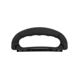 6 1/2" Black, Handle with Mounting Plate, Plastic