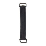 6" Black, Handle, Leather