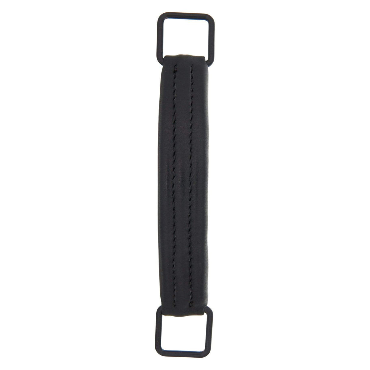 6" Black, Handle, Leather