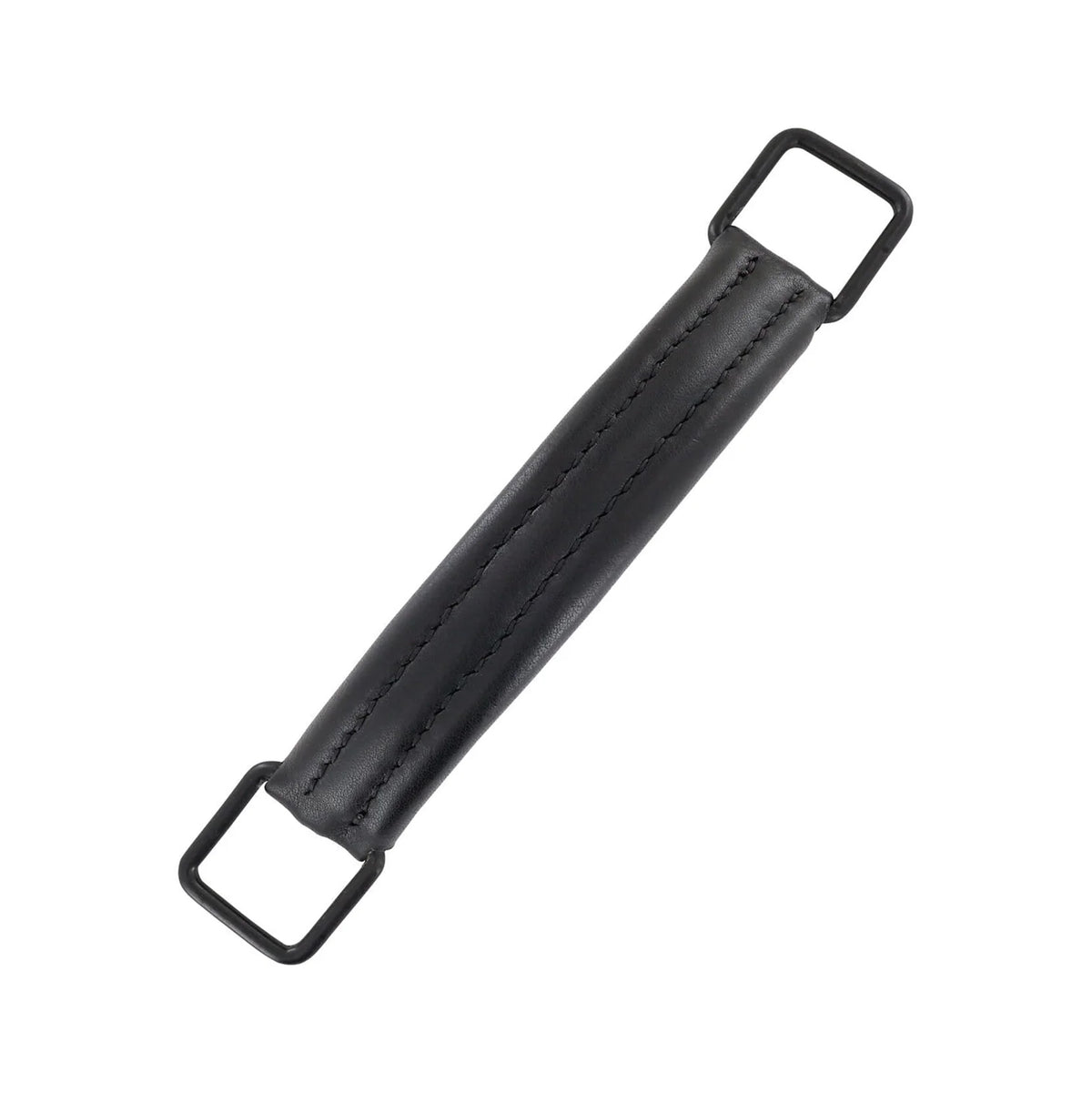 6" Black, Handle, Leather