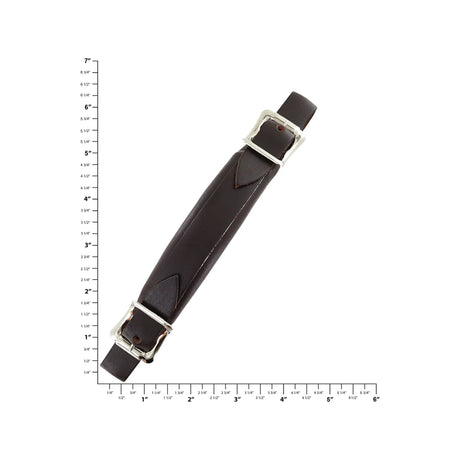7 1/2" Brown, Emergency Handle, Leather (Steel re-enforced)