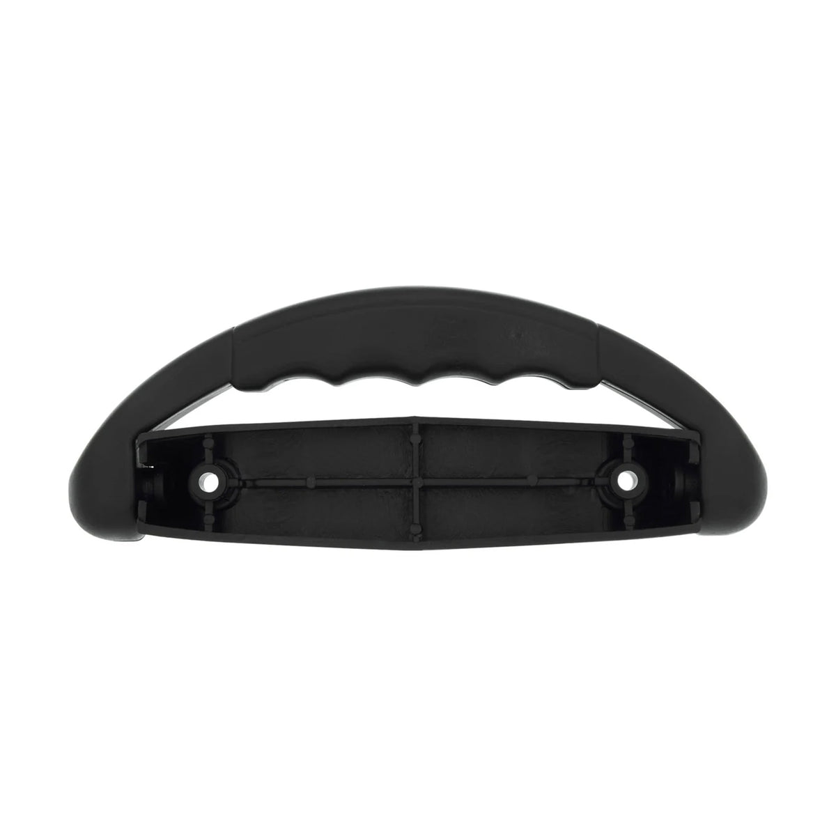 7 1/4" Black, Handle with Mounting Plate, Plastic