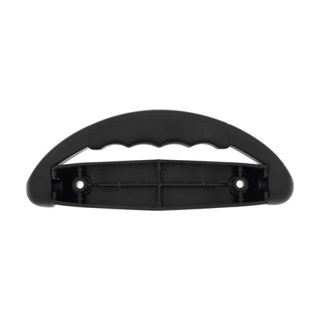 7 1/4" Black, Handle with Mounting Plate, Plastic