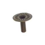 Line 2, Antique Brass 1/4" Parallel Spring Post, Solid Brass