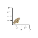 DOT® Baby Durable™ Line 20 Brass Standard Post, Solid Brass