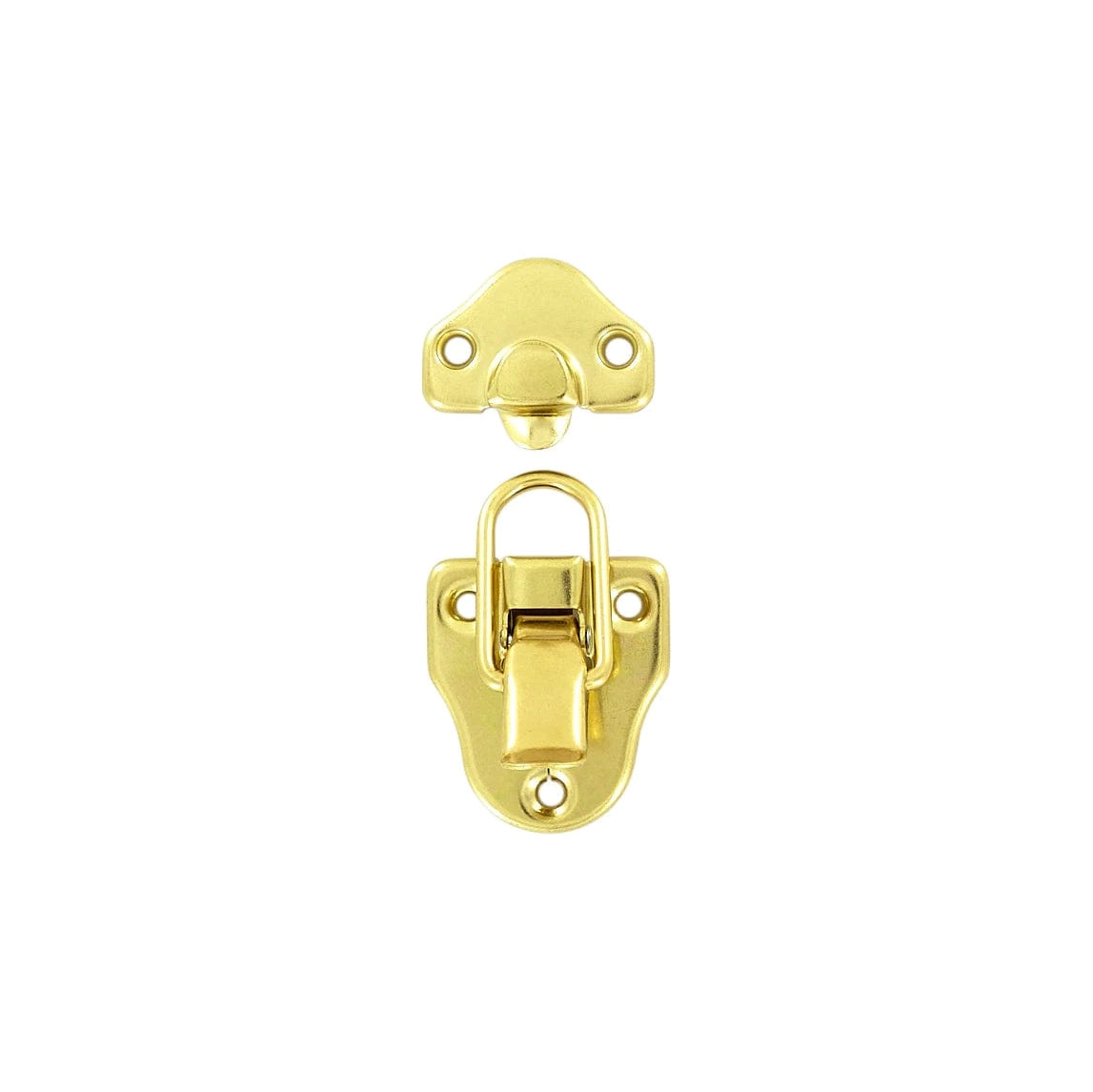 1 1/2" Brass, Catch Plate, Steel