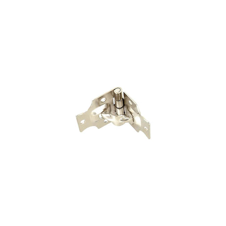 1 1/2" Nickel, Stop Hinge Plate, Steel