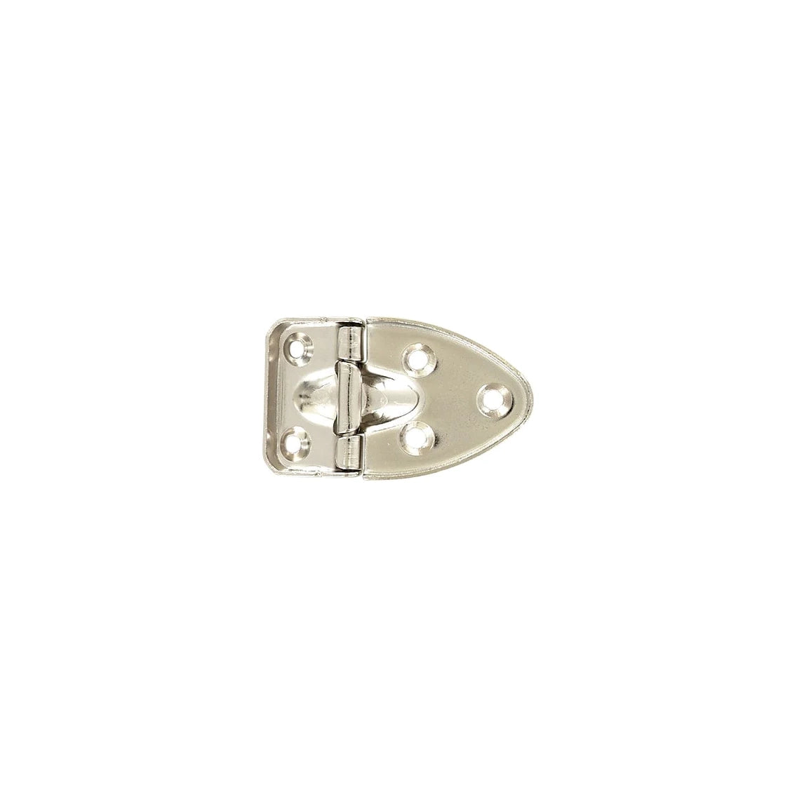 1 1/2" Nickel, Stop Hinge, Zinc Alloy
