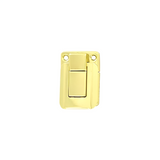 1 1/4" Brass, Catch Plate, Steel