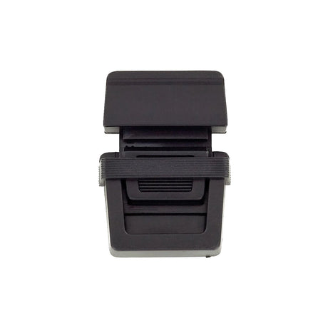 1 1/2" Black, Tuck Catch, Plastic