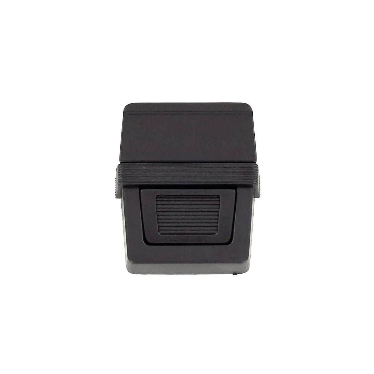 1 1/2" Black, Tuck Catch, Plastic