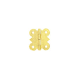 1 1/8" Brass, Box/Case Hinge Plate, Zinc Alloy