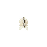 1 1/8" Nickel, Box/Case Hinge Plate, Zinc Alloy