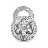 1 1/8" Nickel, Turn Lock, Zinc Alloy