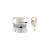 1 13/16" Chrome, Lock, Zinc Alloy