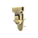 1 3/16" Antique Brass, Tuck Catch, Zinc Alloy