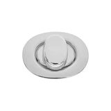 1 3/16" Nickel, Turn Lock, Zinc Alloy