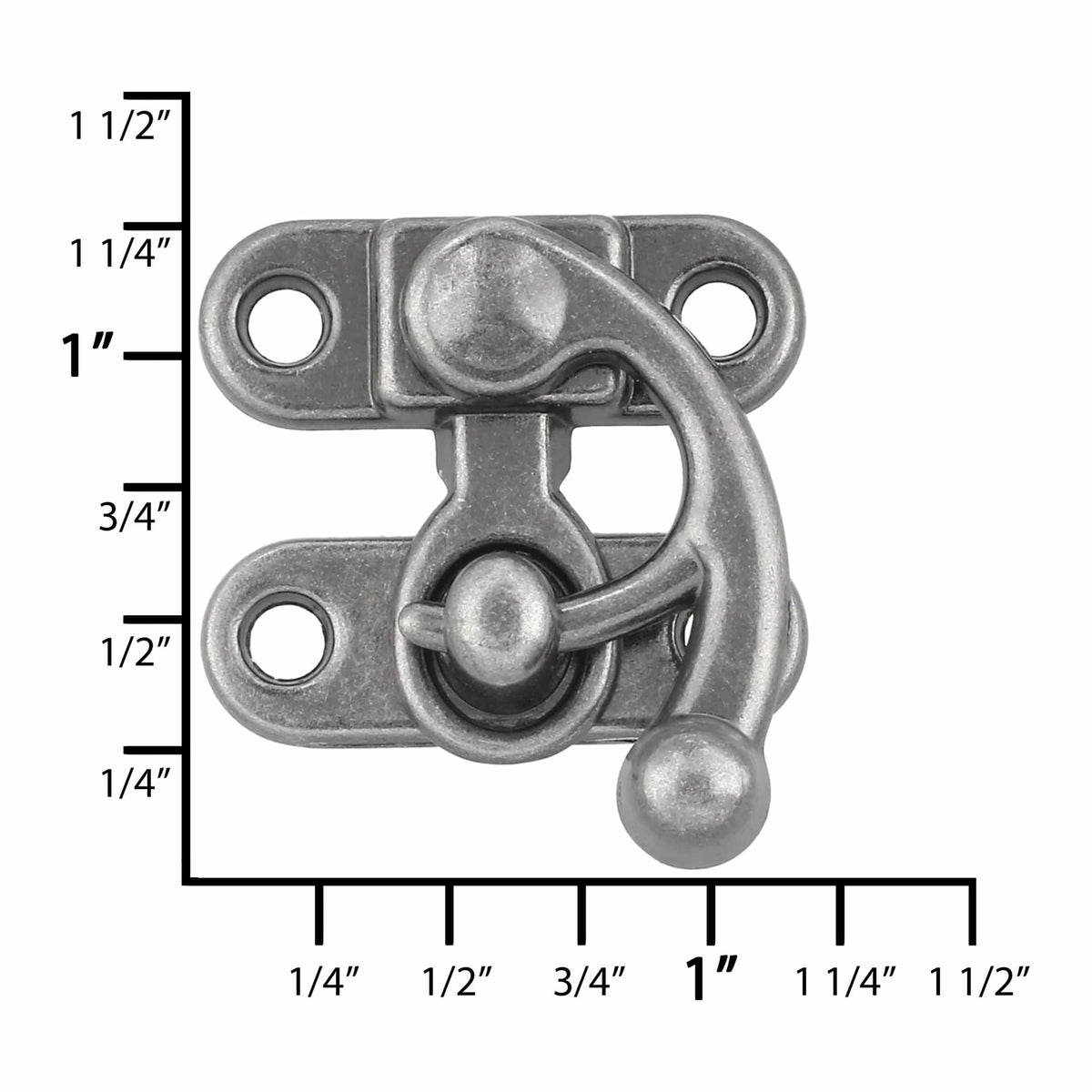 1 5/16" Swing Lock Clasp, Zinc Alloy