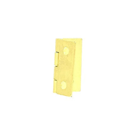 1" Brass, Box/Case Hinge Plate, Zinc Alloy