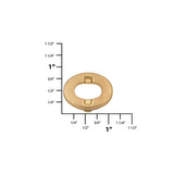Common Sense® 1" Brass Eyelet, Zinc Alloy