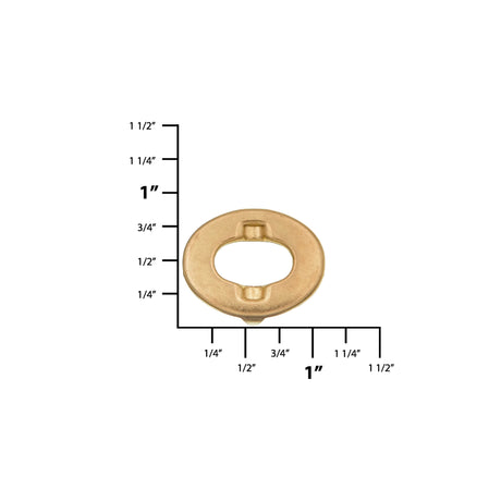 Common Sense® 1" Brass Eyelet, Zinc Alloy
