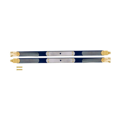 12" Facile Hexagonal Frame With Brass Hinges, Steel