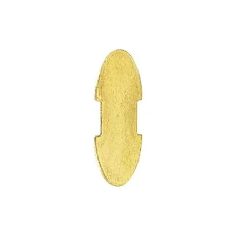 Common Sense® 13/16" Brass Back Plate, Zinc Alloy