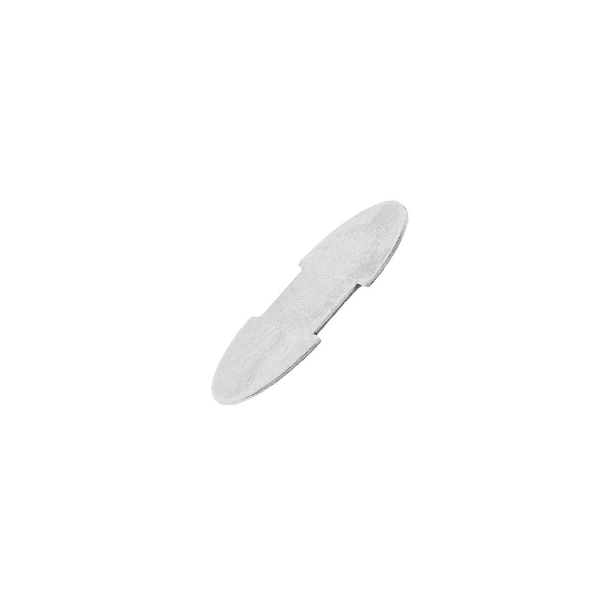 Common Sense® 13/16" Nickel Back Plate, Zinc Alloy