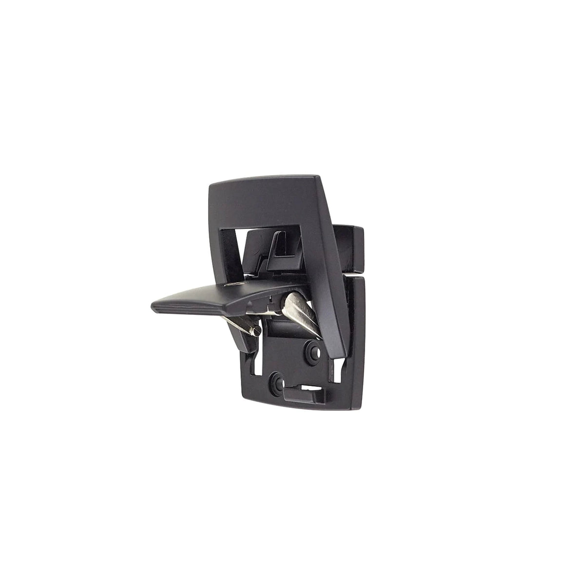 2 1/16" Black, Lock, Zinc Alloy