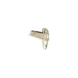 2 1/4" Shiny Nickel, Catch, Steel