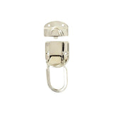 2 3/8" Nickel, Drawbolt Catch, Steel