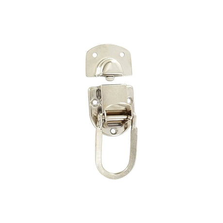 2 7/16" Nickel, Latch Lock Drawbolt, Steel