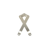 6 3/8" Nickel, Stay Plate, Zinc Alloy