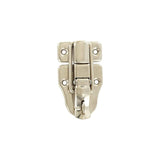 3" Nickel, Drawbolt w/ Padlock Loop, Steel