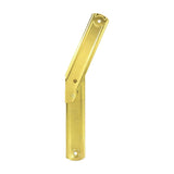 7 1/8" Brass, Stay Plate, Zinc Alloy